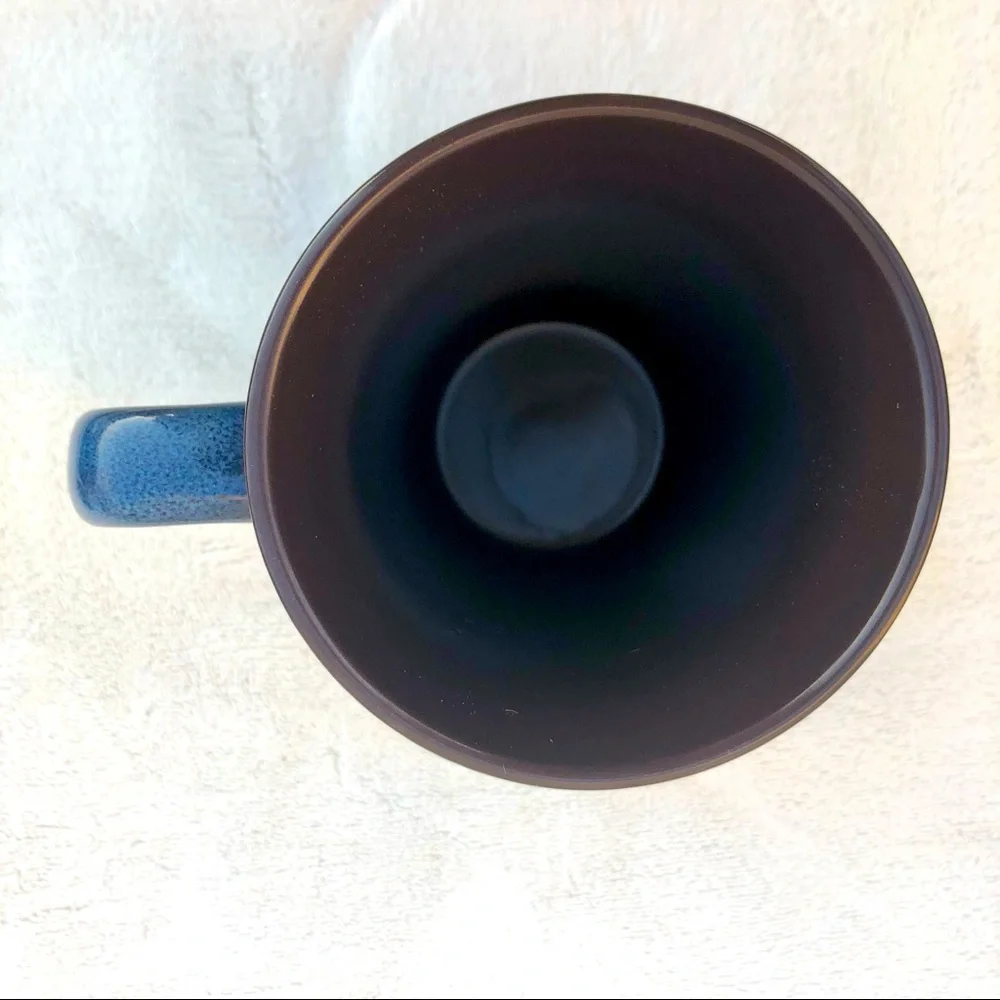 Coffee Cup Mug by Morgan Scott Films Blue